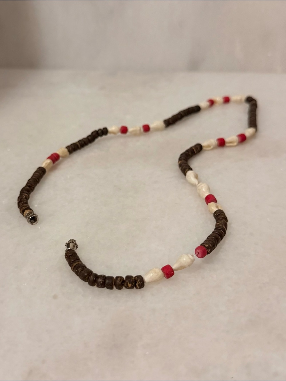 ✔Vintage Tribal-Style Unisex Beaded Surfer Choker Necklace - Picture 4 of 7